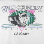 Vintage (Bulletin Athletic) - Calgary Wild Country Wolves T-Shirt 1991 X-Large