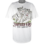 Vintage (Habitat) - Siegfried & Roy At The Mirage Animal T-Shirt 1990s XX-Large