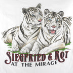 Vintage (Habitat) - Siegfried & Roy At The Mirage Animal T-Shirt 1990s XX-Large Vintage Retro