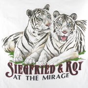 Vintage (Habitat) - Siegfried & Roy At The Mirage Animal T-Shirt 1990s XX-Large Vintage Retro
