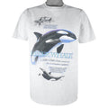 Vintage (Sherry) - Seaworld Killer Whale Orca Animal T-Shirt 1990s Large Vintage Retro