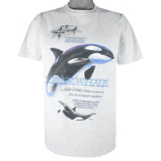 Vintage (Sherry) - Seaworld Killer Whale Orca Animal T-Shirt 1990s Large Vintage Retro