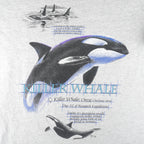 Vintage (Sherry) - Seaworld Killer Whale Orca Animal T-Shirt 1990s Large Vintage Retro