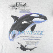 Vintage (Sherry) - Seaworld Killer Whale Orca Animal T-Shirt 1990s Large Vintage Retro