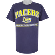 NBA (Lee) - Indiana Pacers NBA Finals T-Shirt 2000 Large Vintage Retro Basketball
