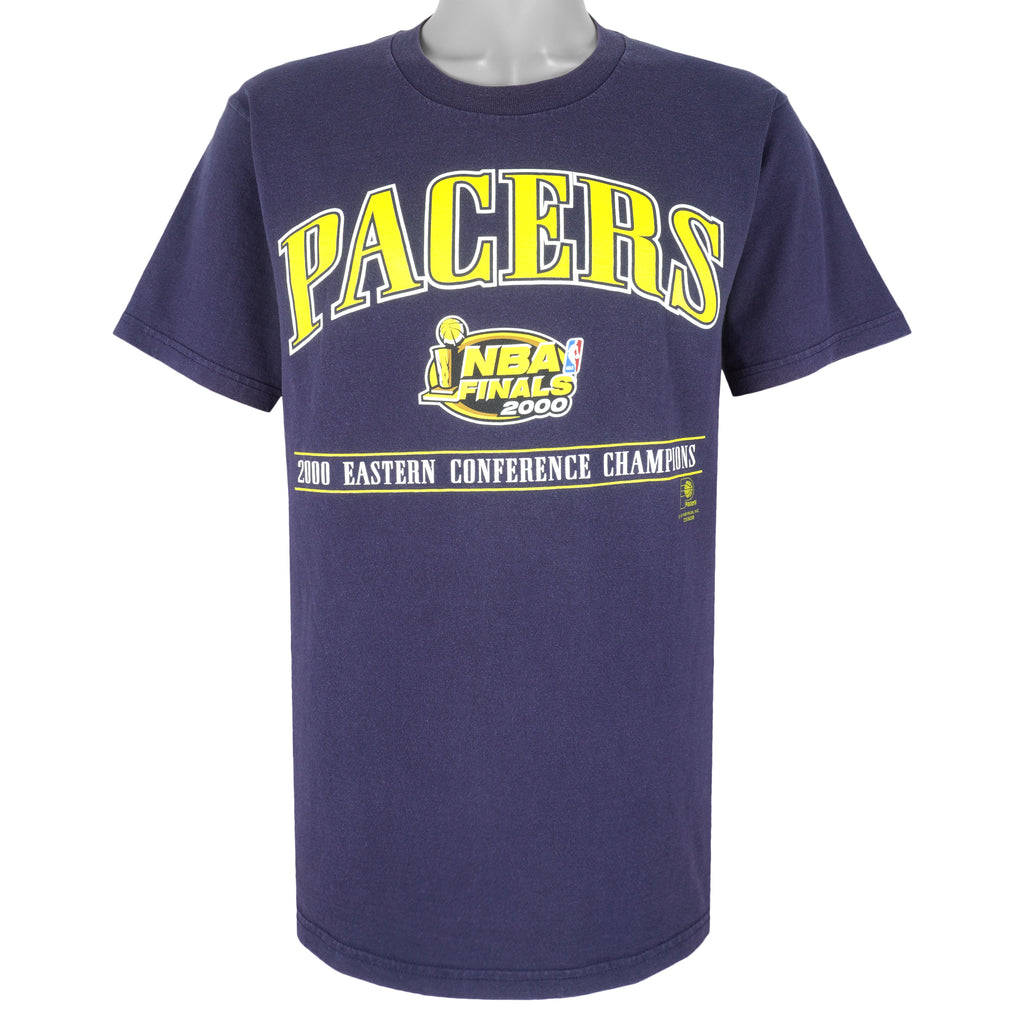 NBA (Lee) - Indiana Pacers NBA Finals T-Shirt 2000 Large Vintage Retro Basketball