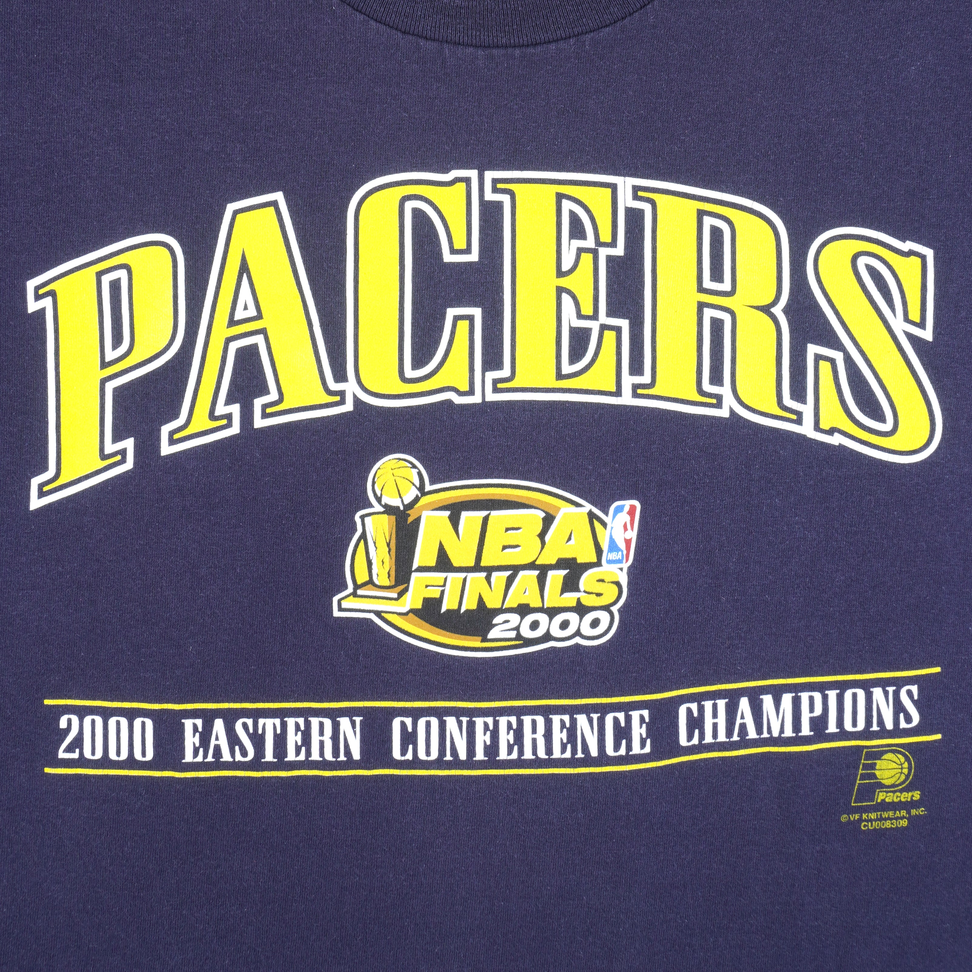 Vintage Indiana Pacers 2000 NBA Championship Shirt Size X-Large