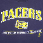 NBA (Lee) - Indiana Pacers NBA Finals T-Shirt 2000 Large Vintage Retro Basketball