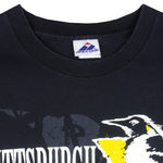 NHL (Apex One) - Pittsburgh Penguins Big Logo Single Stitch 1993 Large Vintage Retro Hockey