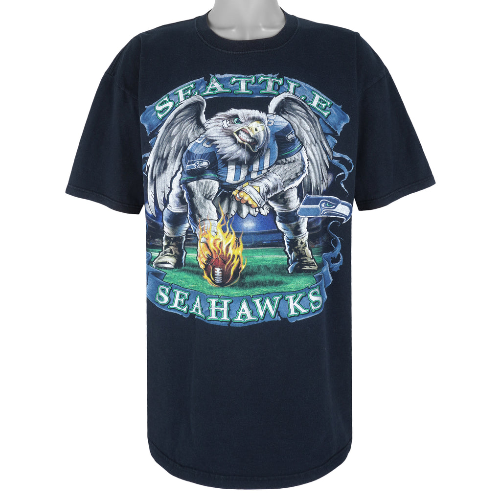 NFL - Seattle Seahawks T-Shirt 2000s XX-Large Vintage Retro Football