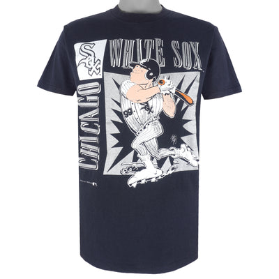 MLB (Nutmeg) - Chicago White Sox By Jack Davis Single Stitch T-Shirt 1992 Large