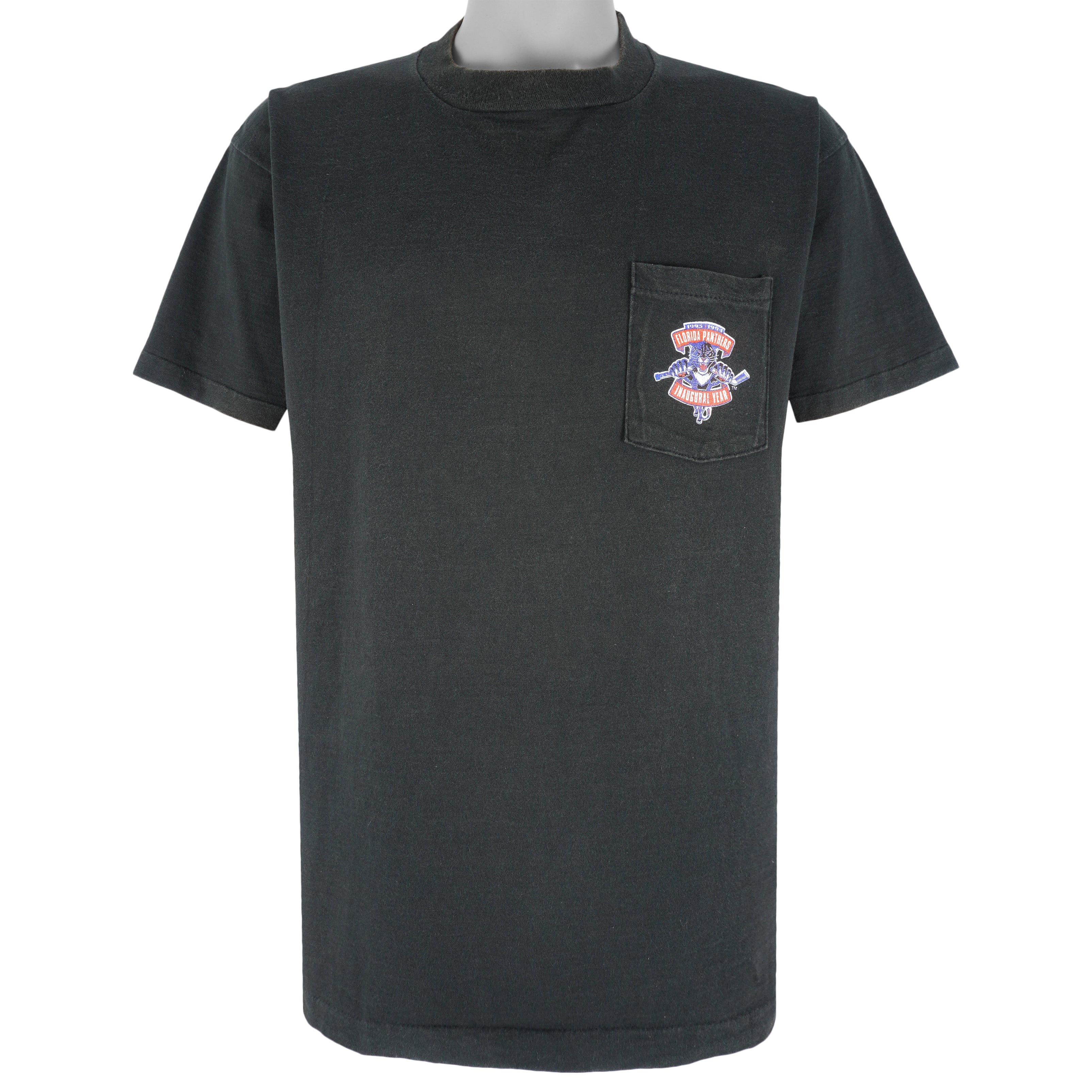 NHL - Florida Panthers Dangerous On Ice T-Shirt 1994 Large Vintage Retro Hockey