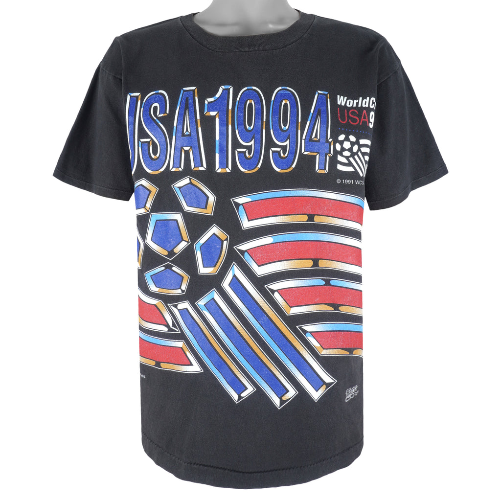 Vintage (Official Fan) - World Cup USA USA Single Stitch T-Shirt 1994 Large Vintage Retro