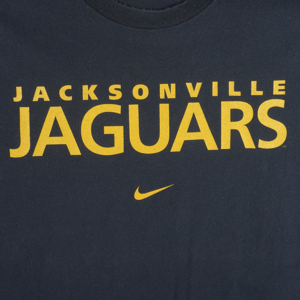 Nike - Jacksonville Jaguars Spell-Out T-Shirt 1990s XX-Large Vintage Retro Football