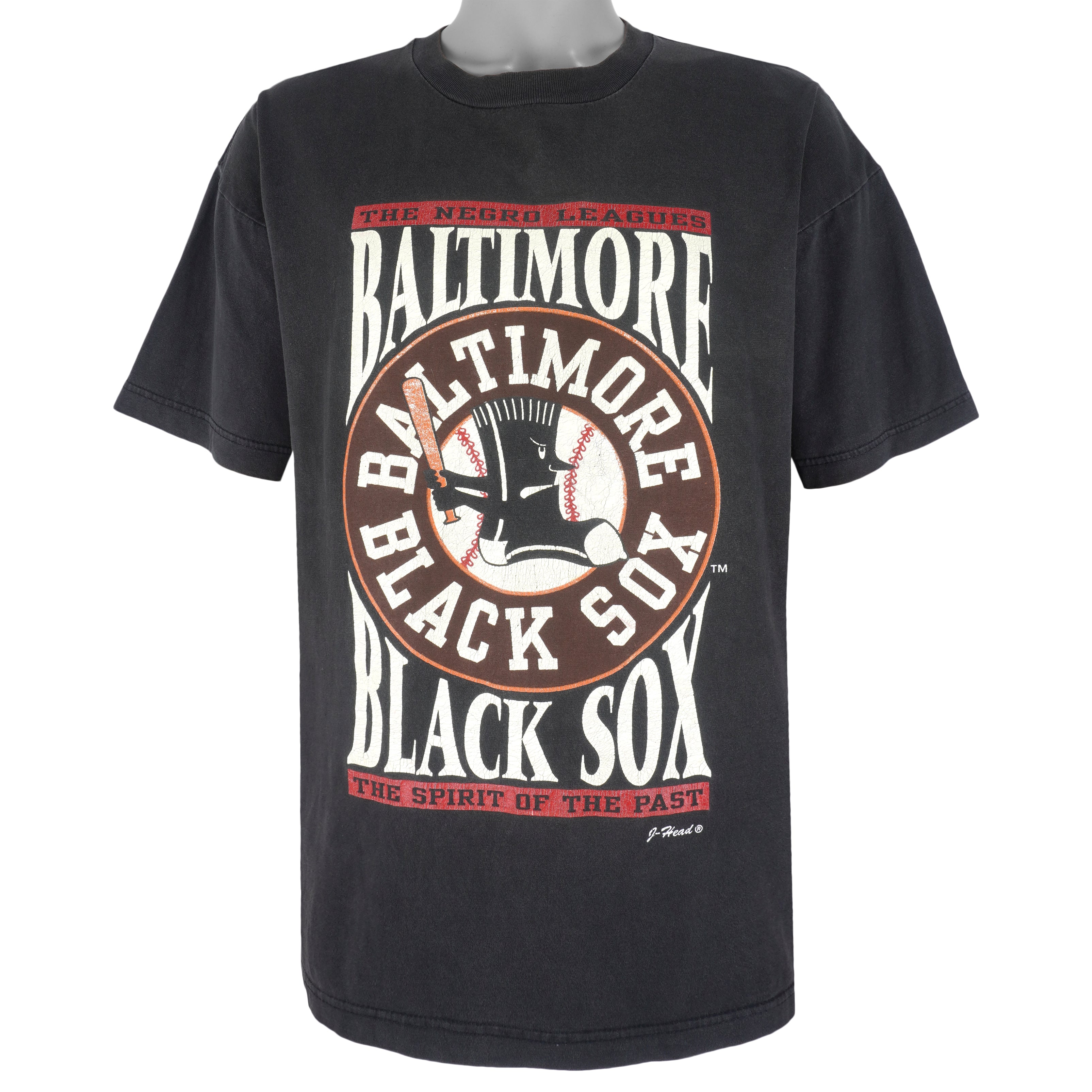 MLB (Champs) - Baltimore Black Sox The Spirit Of The Past T-Shirt 1998 X-Large Vintage Retro Baseball