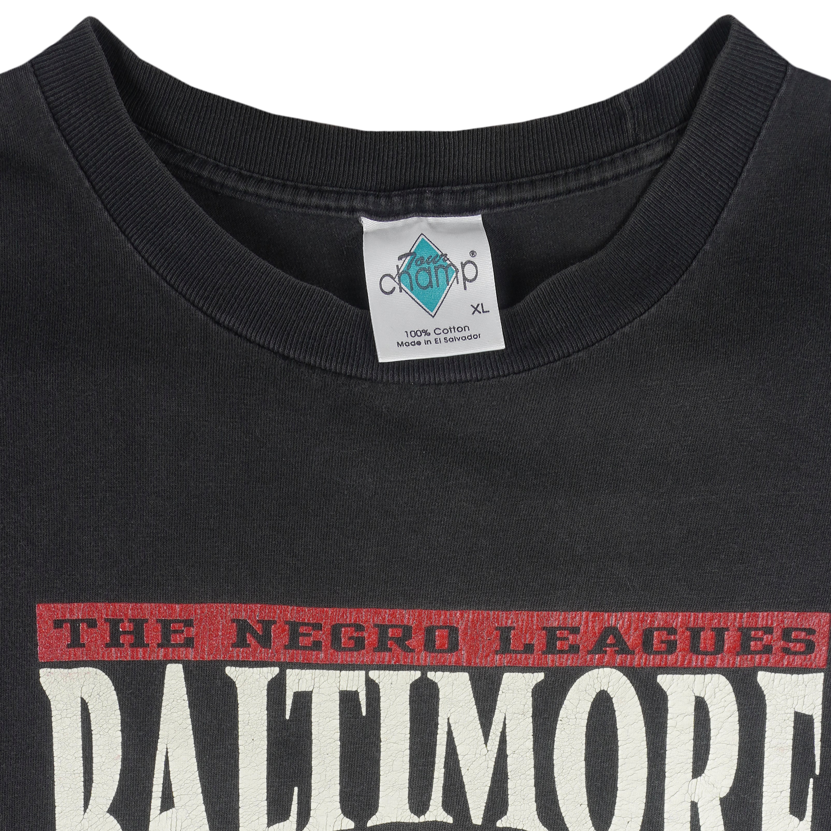 MLB (Champs) - Baltimore Black Sox The Spirit Of The Past T-Shirt 1998 X-Large Vintage Retro Baseball