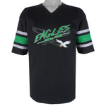 NFL (GTS) - Philadelphia Eagles Spell-Out Football Jersey 1990s Medium Vintage Retro Football