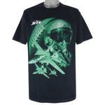 NFL (Pro Player) - New York Jets Spell-Out T-Shirt 1990s X-Large Vintage Retro Football