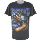 NCAA (Nutmeg) - Georgetown Hoyas Breakout Big Logo T-Shirt 1990s Large Vintage Retro Football College