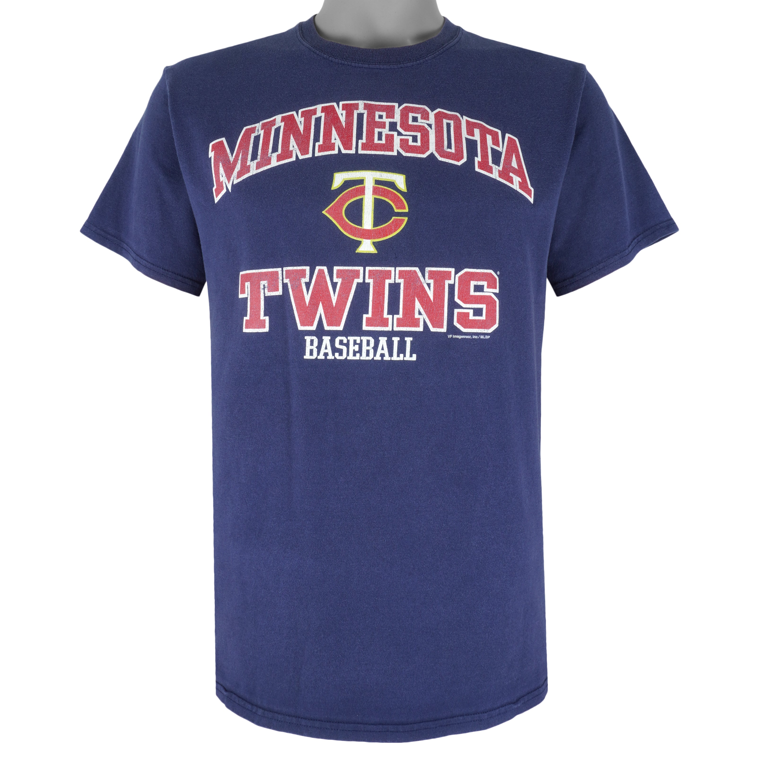 MLB (Genuine Merchandise) - Minnesota Twins T-Shirt 1990s Medium Vintage Retro Baseball