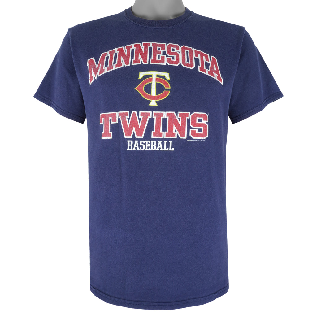 MLB (Genuine Merchandise) - Minnesota Twins T-Shirt 1990s Medium Vintage Retro Baseball
