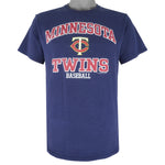 MLB (Genuine Merchandise) - Minnesota Twins T-Shirt 1990s Medium Vintage Retro Baseball