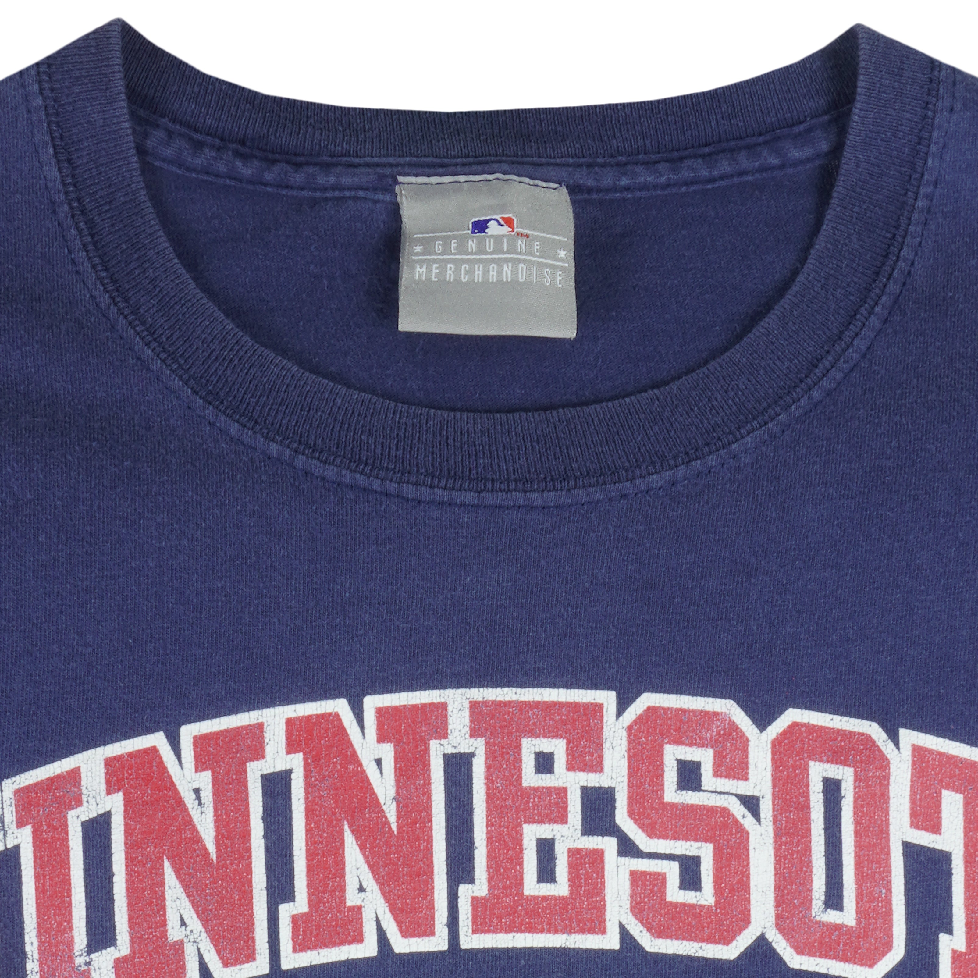 MLB (Genuine Merchandise) - Minnesota Twins T-Shirt 1990s Medium Vintage Retro Baseball