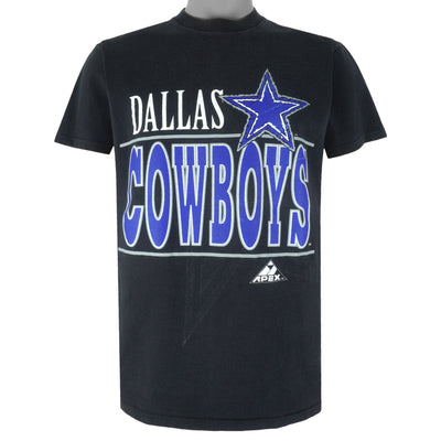 NFL (Apex One) - Dallas Cowboys Big Logo T-Shirt 1990s Medium