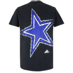 NFL (Apex One) - Dallas Cowboys Big Logo T-Shirt 1990s Large Vintage Retro Football