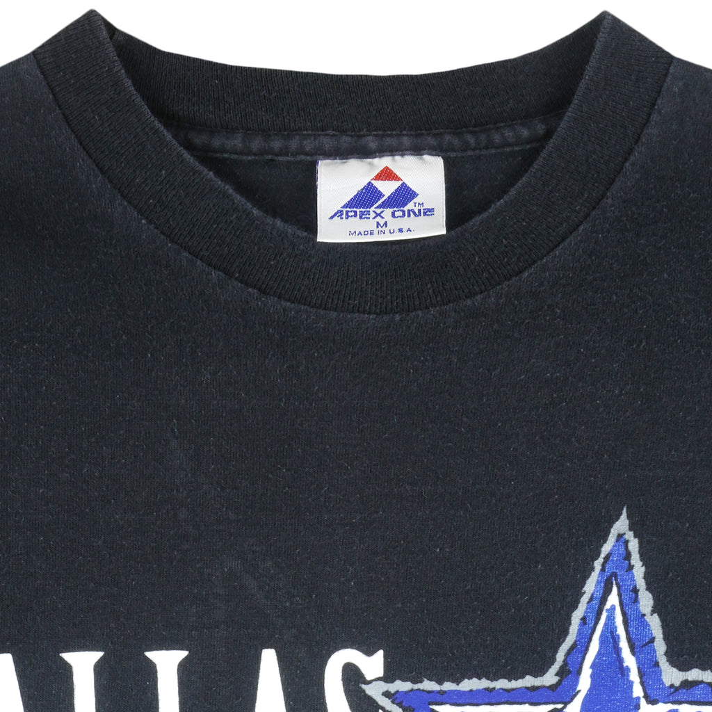 NFL (Apex One) - Dallas Cowboys Big Logo T-Shirt 1990s Large Vintage Retro Football