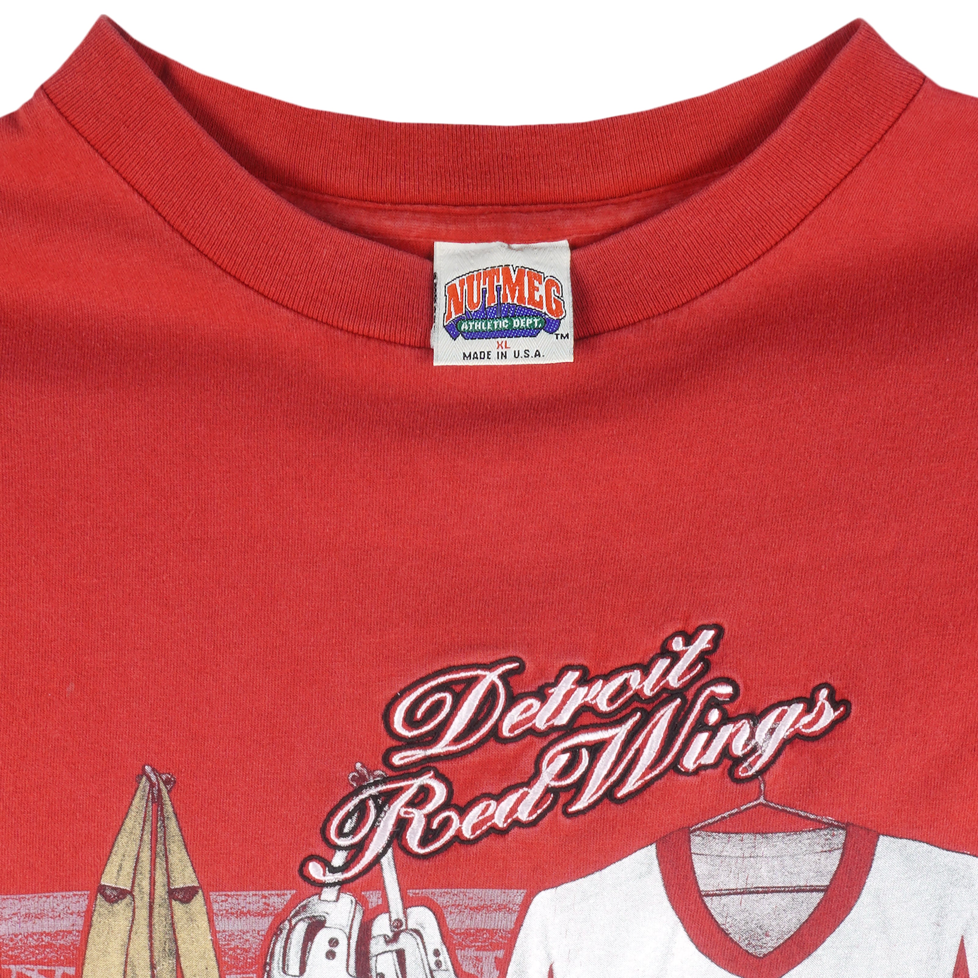 Vintage 1990 NHL Detroit Red Wings T Shirt