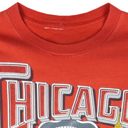 NBA (Trench) - Chicago Bulls Single Stitch T-Shirt 1990s Large Vintage Retro Basketball