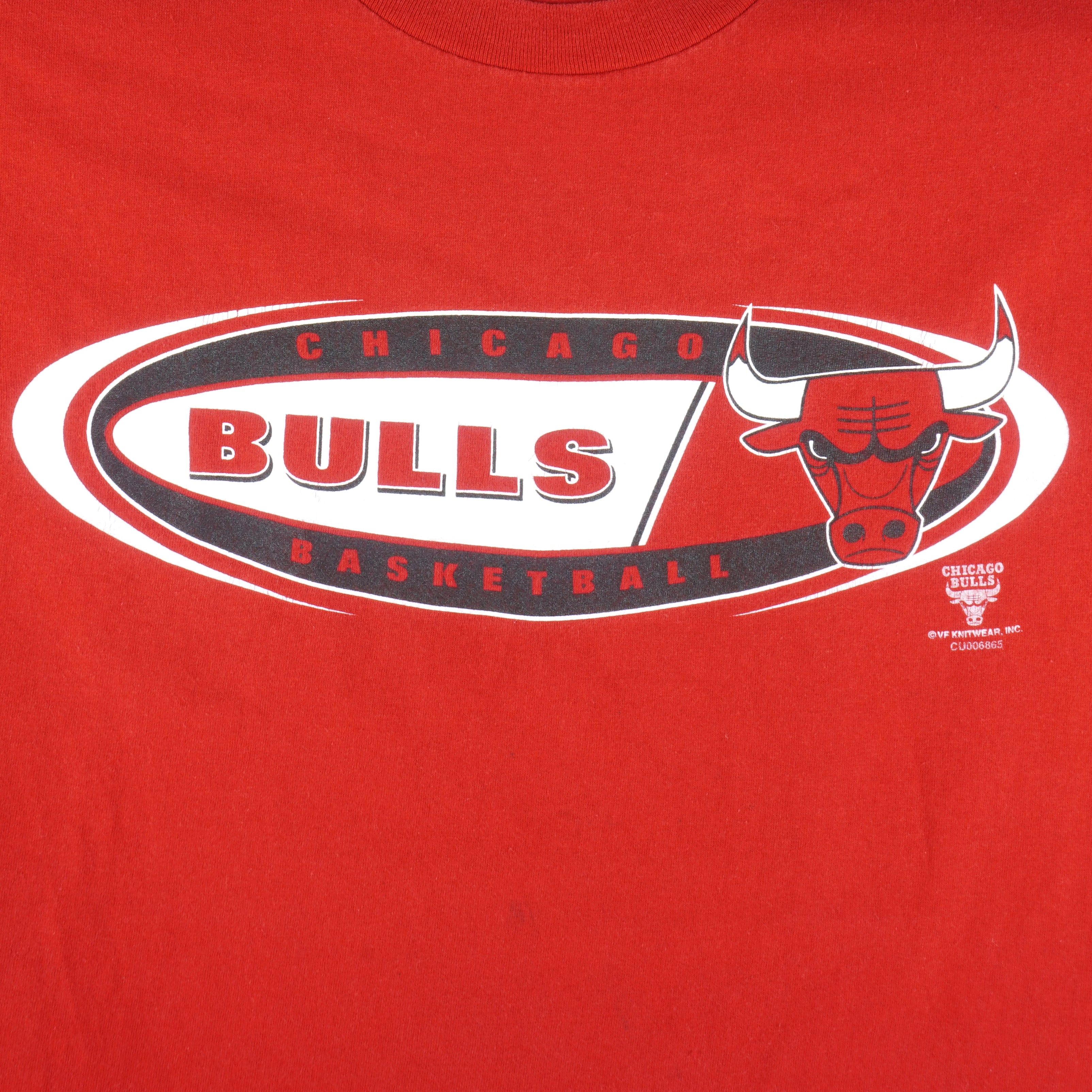 NBA (CSA) - Chicago Bulls Basketball T-Shirt 1990s Large Vintage Retro Basketball