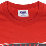NBA (CSA) - Chicago Bulls Basketball T-Shirt 1990s Large Vintage Retro Basketball