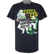 NFL (Tennessee River) - Green Bay Packers Power Pac Single Stitch T-Shirt 1990 X-Large Vintage Retro Football