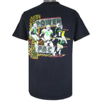 NFL (Tennessee River) - Green Bay Packers Power Pac Single Stitch T-Shirt 1990 X-Large Vintage Retro Football