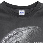NFL (Salem) - Philadelphia Eagles Football Single Stitch T-Shirt 1992 X-Large Vintage Retro Football