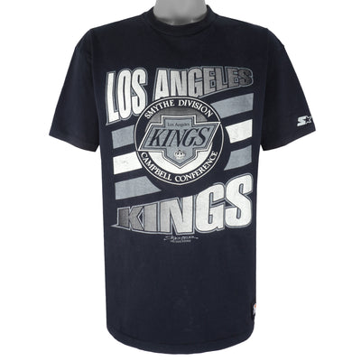 Starter (Eastport) - Los Angeles Kings T-Shirt 1990 Large