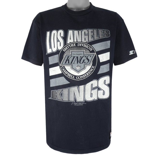 Vintage NHL (Eastport By Starter) - Los Angeles Kings T-Shirt 1990 X-Large  – Vintage Club Clothing