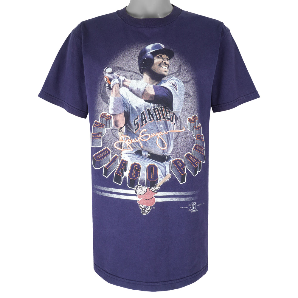 MLB (Miro) - San Diego Padres Tony Gwynn Player T-Shirt 1999 Large Vintage Retro Baseball
