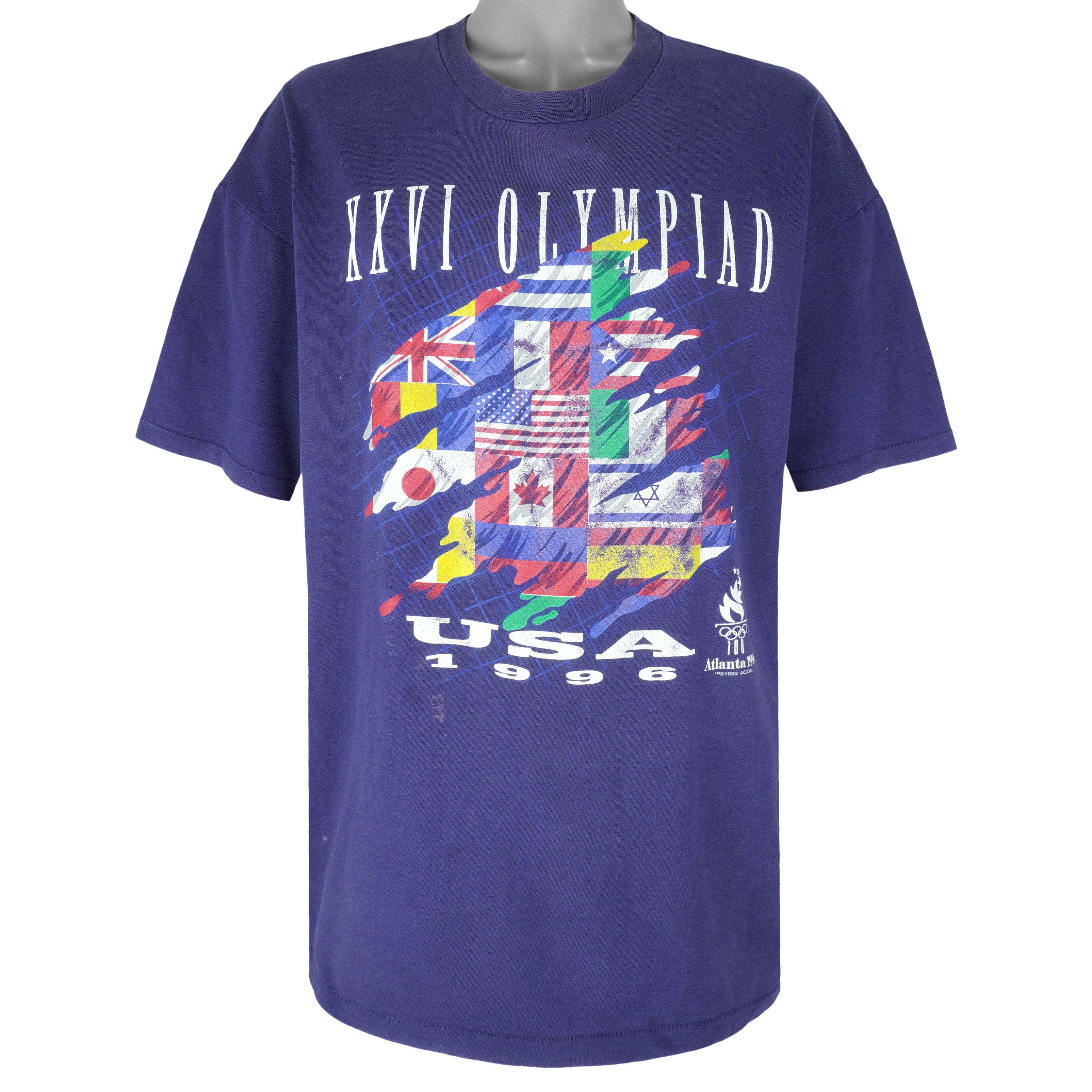 ウェア vintage 1996 ATRANTA  OLYMPIC uniform dv USA OLYMPIC TEAM 1996 ATLANTA CENTENNIAL OLYMPIC GAMES