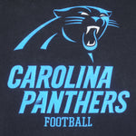 NFL - Carolina Panthers Football Spell-Out T-Shirt 1990s Medium Vintage Retro Football