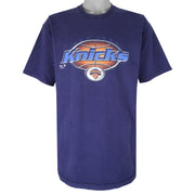 NBA (Pro Player) - New York Knicks T-Shirt 1990s X-Large Vintage Retro Basketball