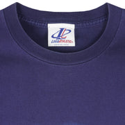 MLB (Logo Athletic) - New York Yankees T-Shirt 2001 X-Large Vintage Retro Baseball