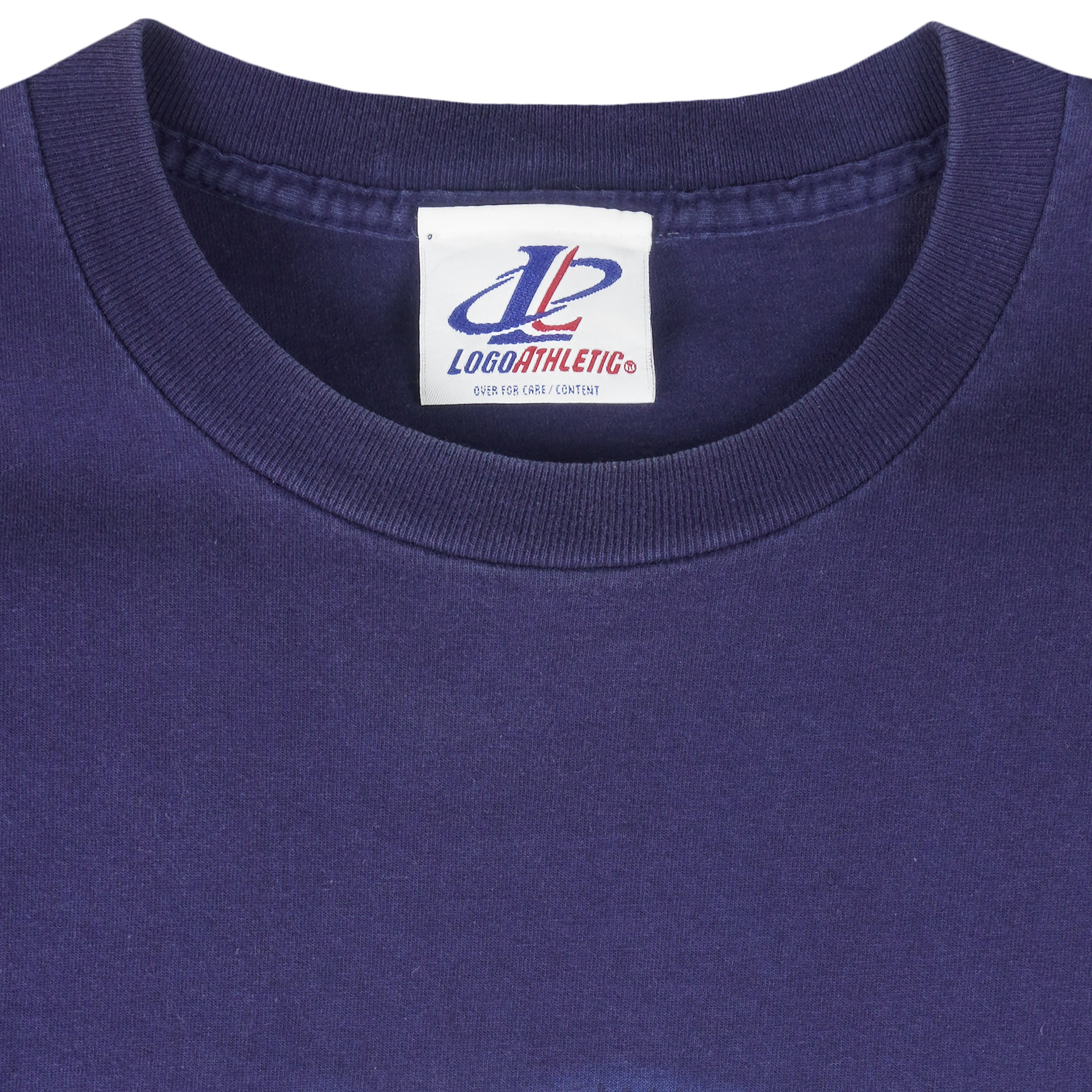 MLB (Logo Athletic) - New York Yankees T-Shirt 2001 X-Large Vintage Retro Baseball