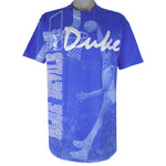 NCAA - Duke University Blue Devils All Over Print T-Shirt 1990s X-Large