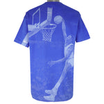 NCAA - Duke University Blue Devils All Over Print T-Shirt 1990s X-Large Vintage Retro Basketball College