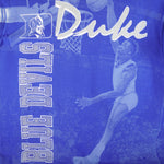 NCAA - Duke University Blue Devils All Over Print T-Shirt 1990s X-Large Vintage Retro Basketball College