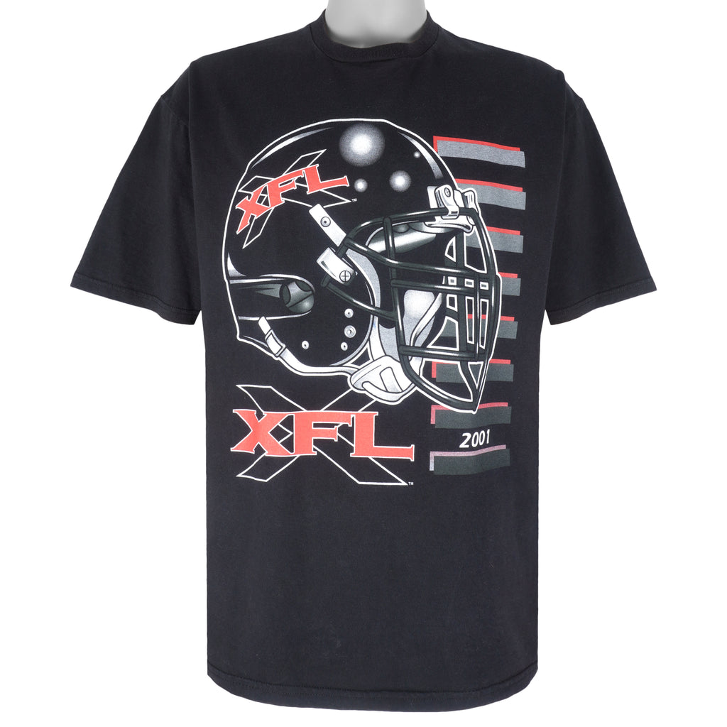 Vintage (DP) - XFL Kickoff Tour Football T-Shirt 2001 X-Large Vintage Retro Football