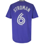 MLB (Majestic) - Toronto Blue Jays Marcus Stroman 6 T-Shirt 2000s Large Vintage Retro Baseball